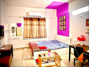Citi Studio Apt-Service Apartment-Sinhgad Road-OTT-Kitchen-Parking